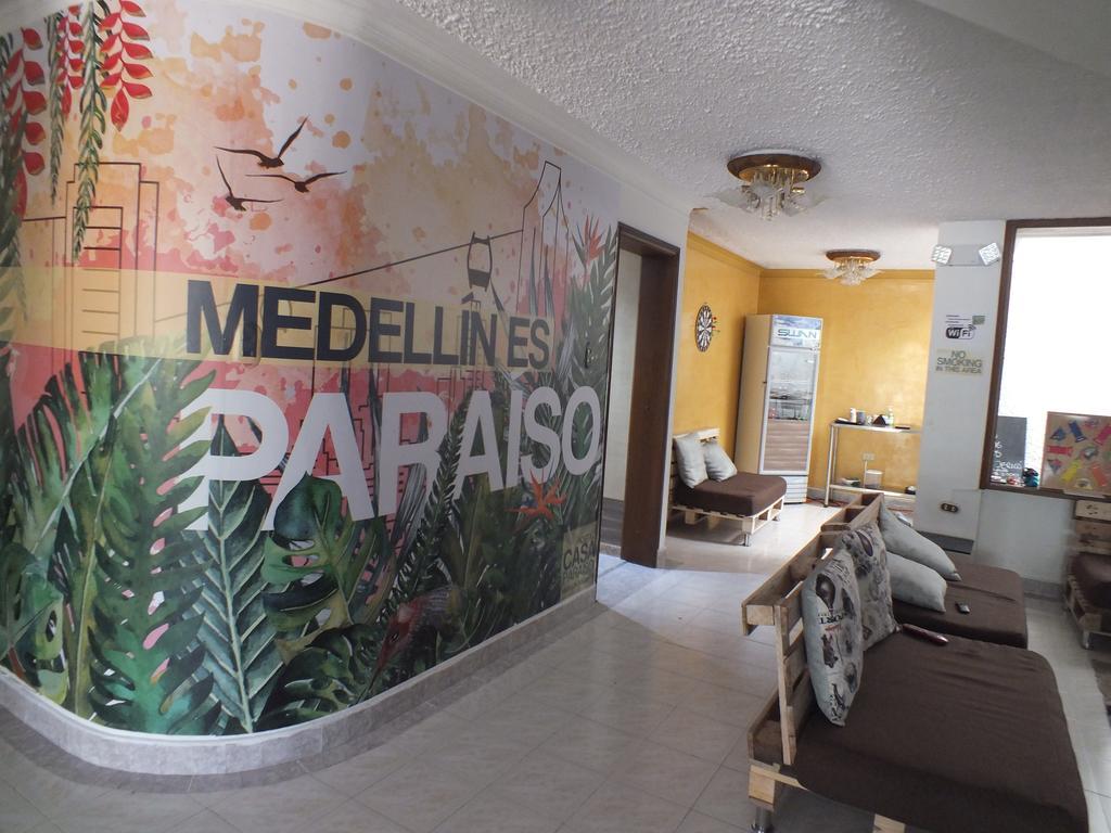 Hostal Casa Paraiso Medellín Eksteriør bilde